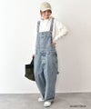 Our.｜すそ切りっぱなし　デニムサロペット [[Our-022]][C]
