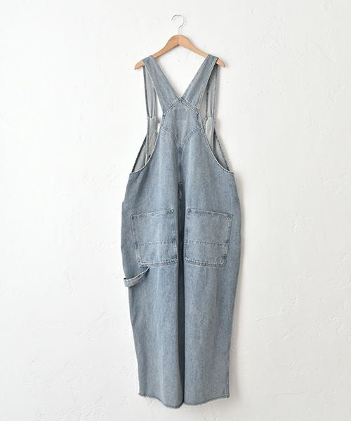 Our.｜すそ切りっぱなし　デニムサロペット [[Our-022]][C]