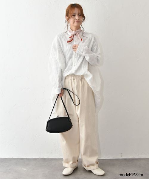 No18｜タックドビーシャツチュニック [[CE1TN260107]][C]