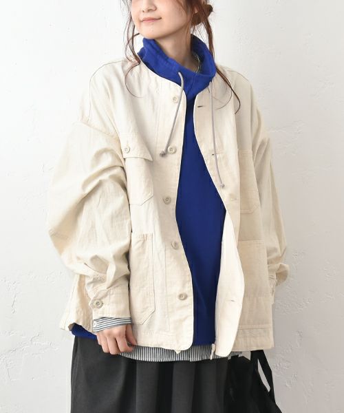 RNA｜ノーカラーワークジャケット [[J2179]][C]