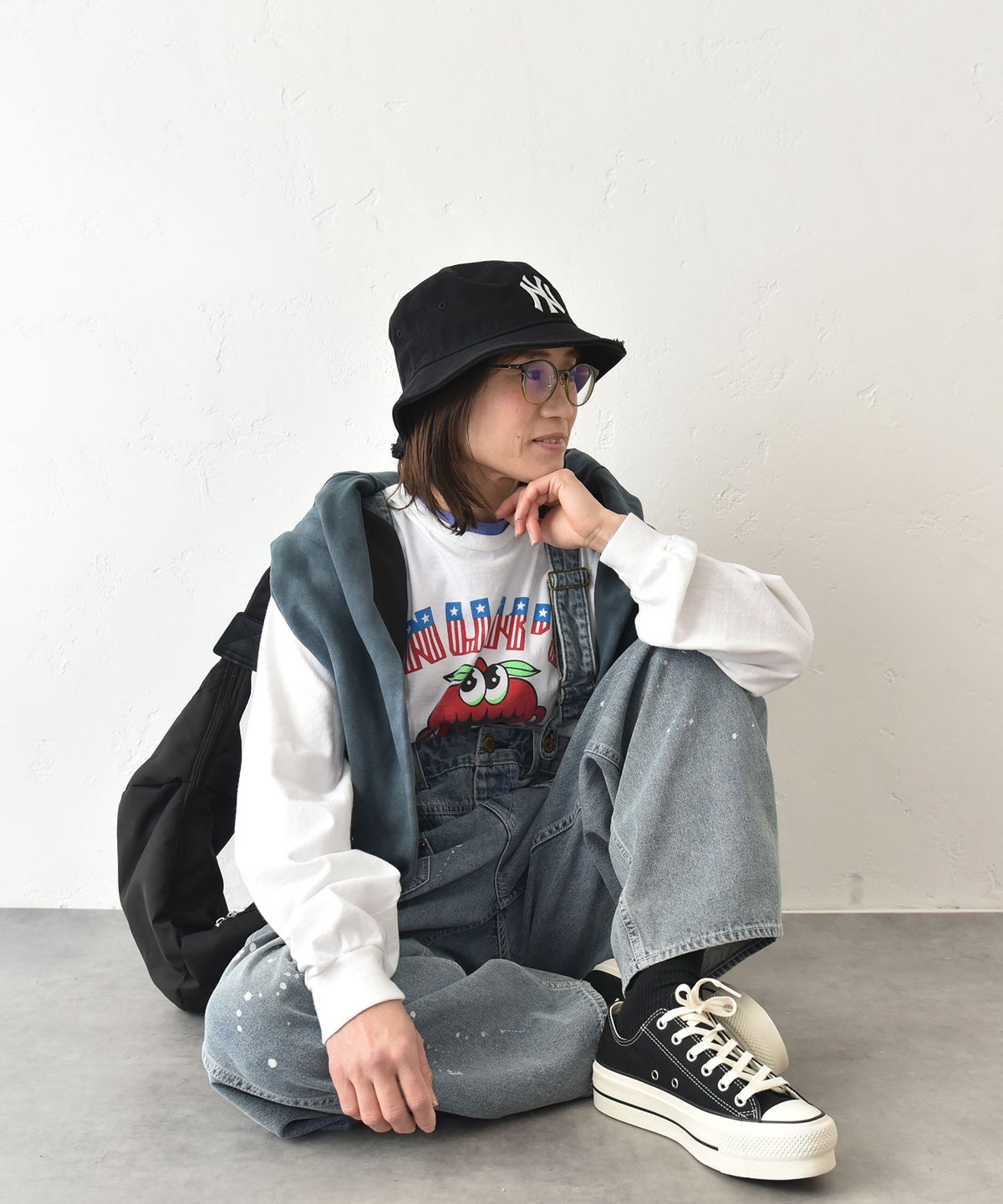  RNA｜ジャンクアップルプリントロンT [[M2617]][C]