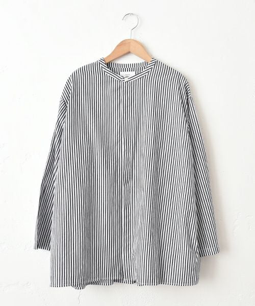 hagumu｜バンドカラーシャツ [[hag-182]][C]