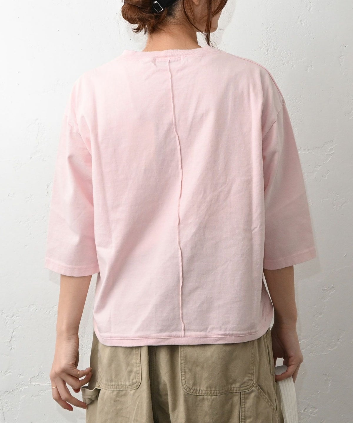 and quarter｜ヘムラウンドプリントTee [[MA-16282]][C]