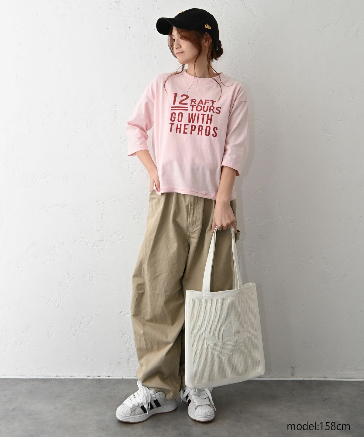 and quarter｜ヘムラウンドプリントTee [[MA-16282]][C]