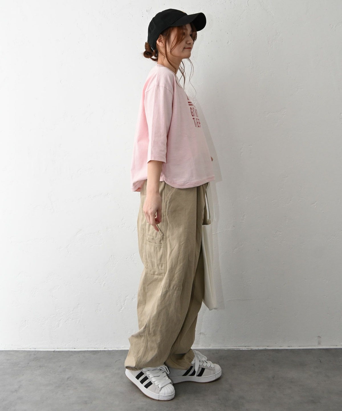 and quarter｜ヘムラウンドプリントTee [[MA-16282]][C]