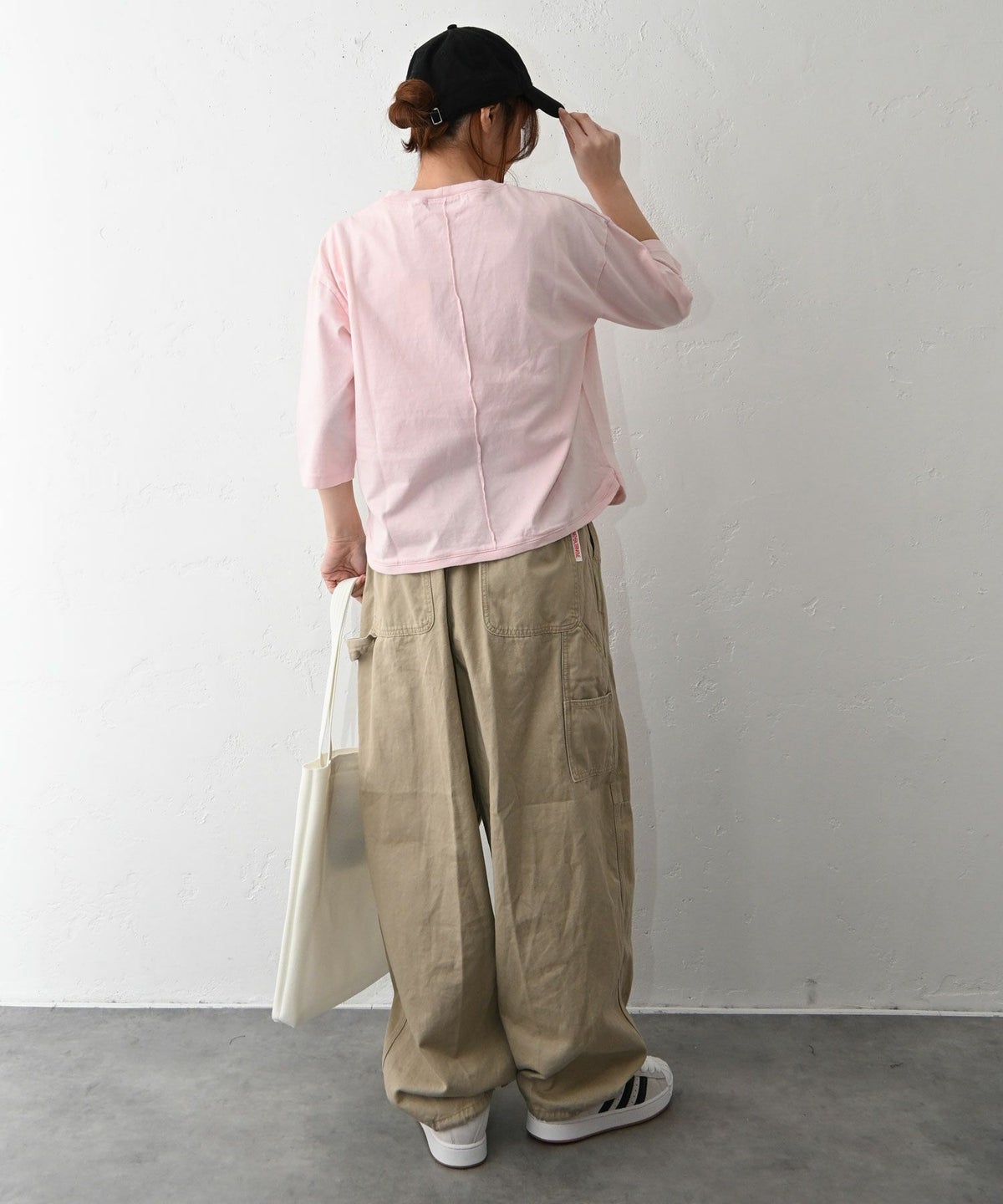 and quarter｜ヘムラウンドプリントTee [[MA-16282]][C]