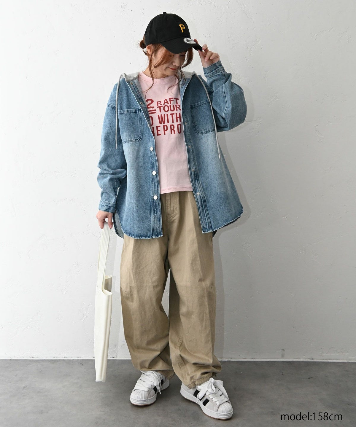 and quarter｜ヘムラウンドプリントTee [[MA-16282]][C]