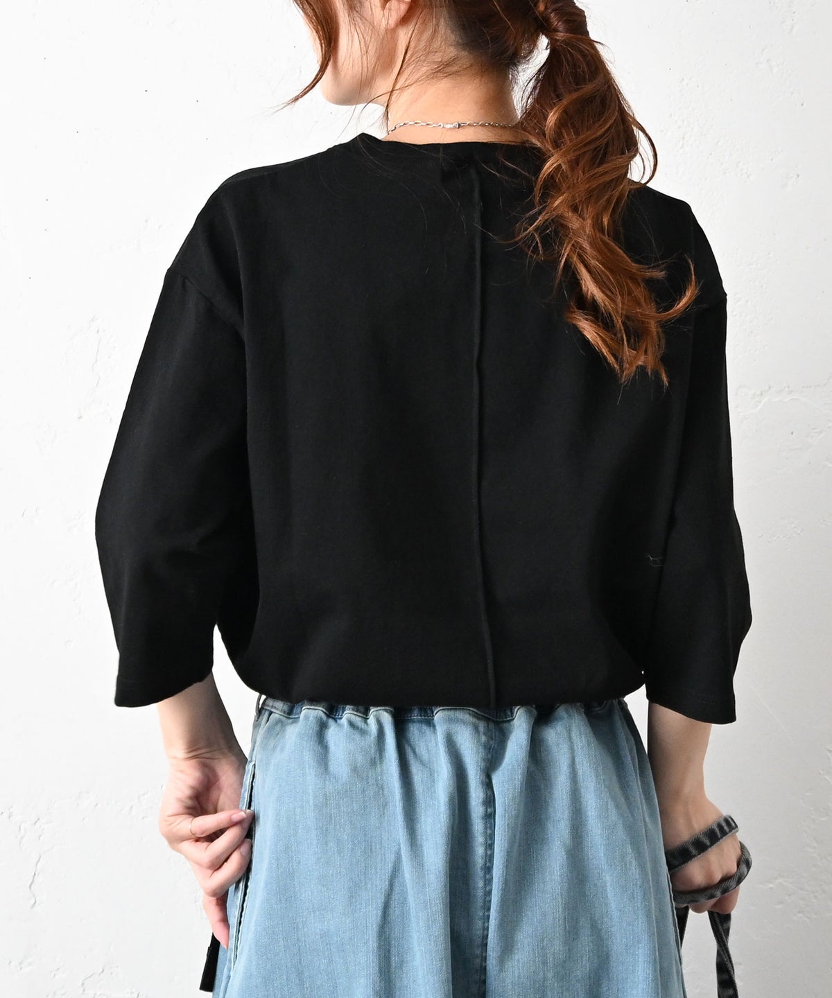 and quarter｜ヘムラウンドプリントTee [[MA-16282]][C]