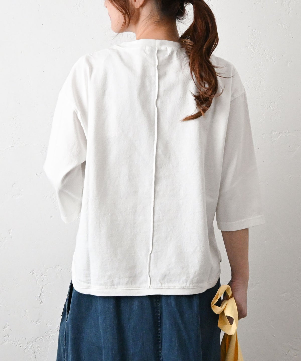 and quarter｜ヘムラウンドプリントTee [[MA-16282]][C]