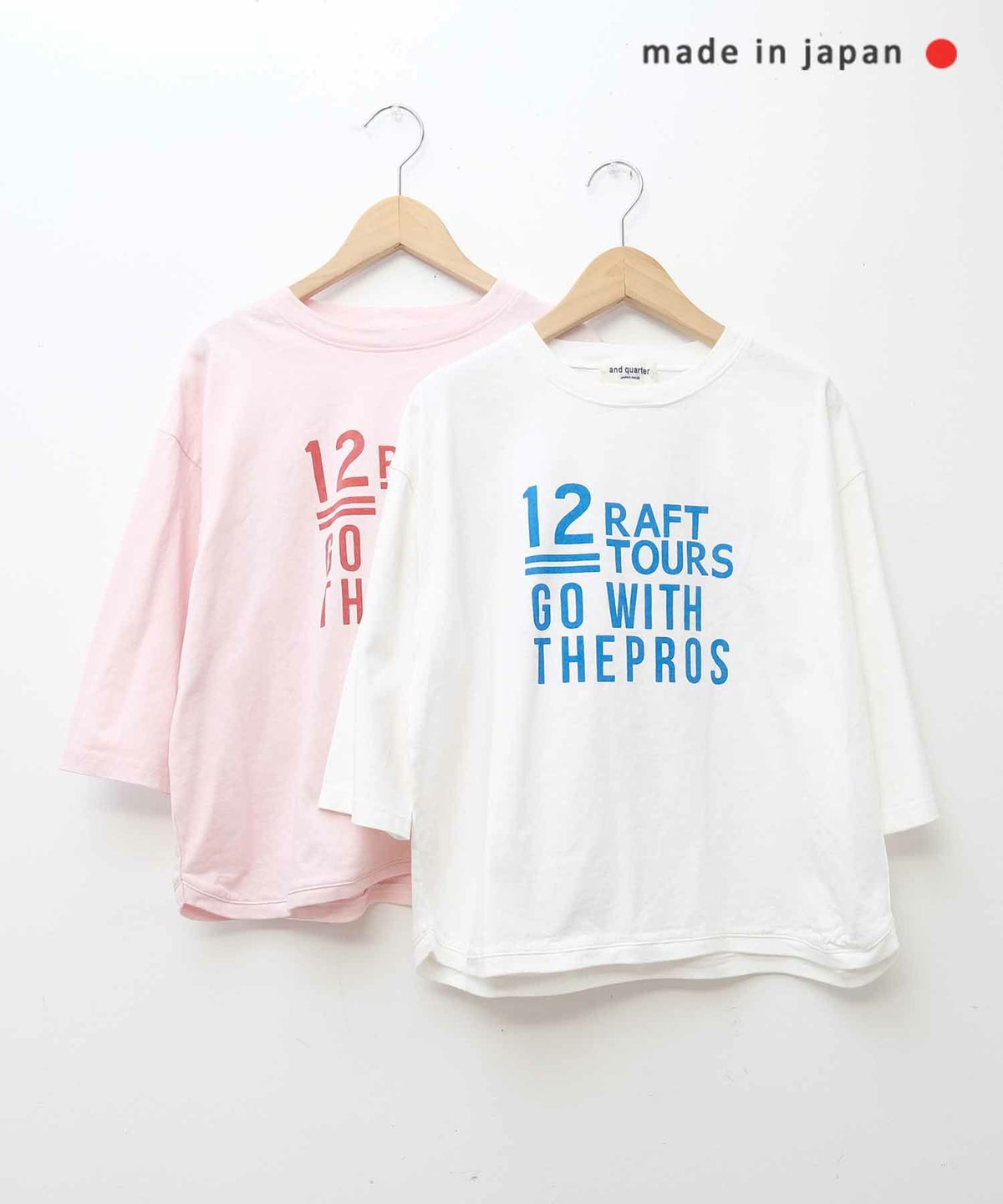 and quarter｜ヘムラウンドプリントTee [[MA-16282]][C]