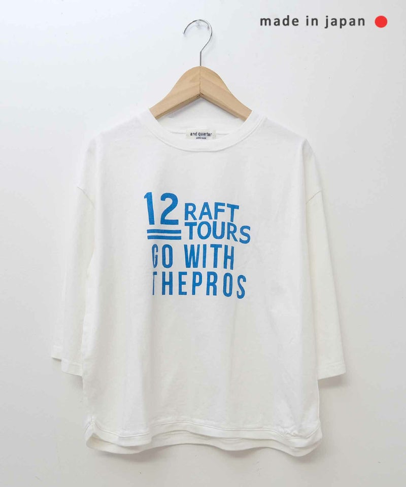 and quarter｜ヘムラウンドプリントTee [[MA-16282]][C]