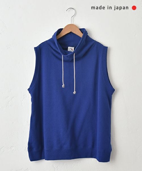 her.｜モックネックスウェットベスト [[131345H]][C]