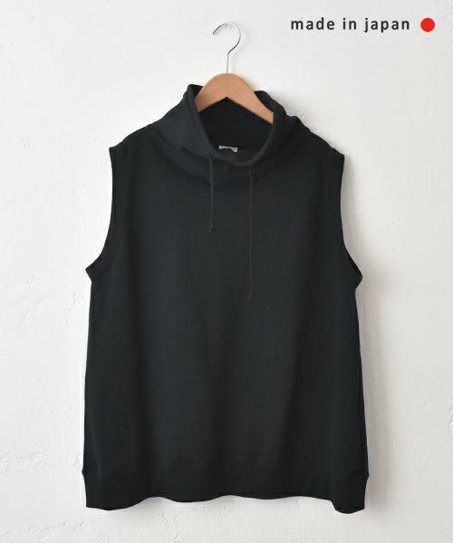 her.｜モックネックスウェットベスト [[131345H]][C]