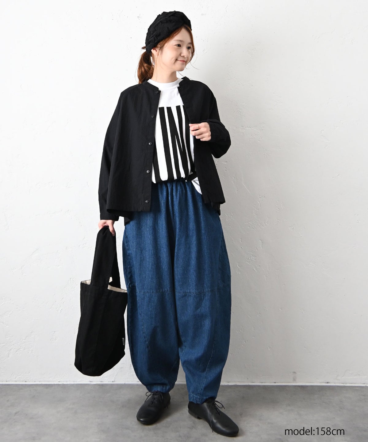 STEVENS&SON｜シャギージャガードターバン [[MA-26-0201]][C]