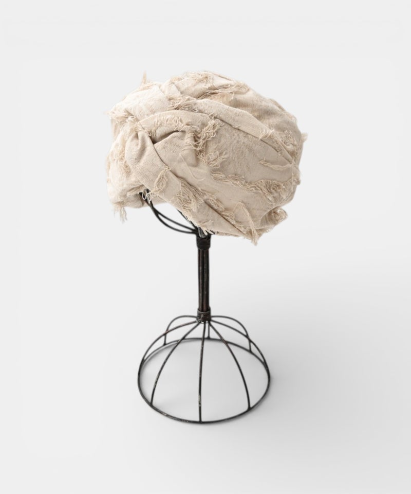 STEVENS&SON｜シャギージャガードターバン [[MA-26-0201]][C]