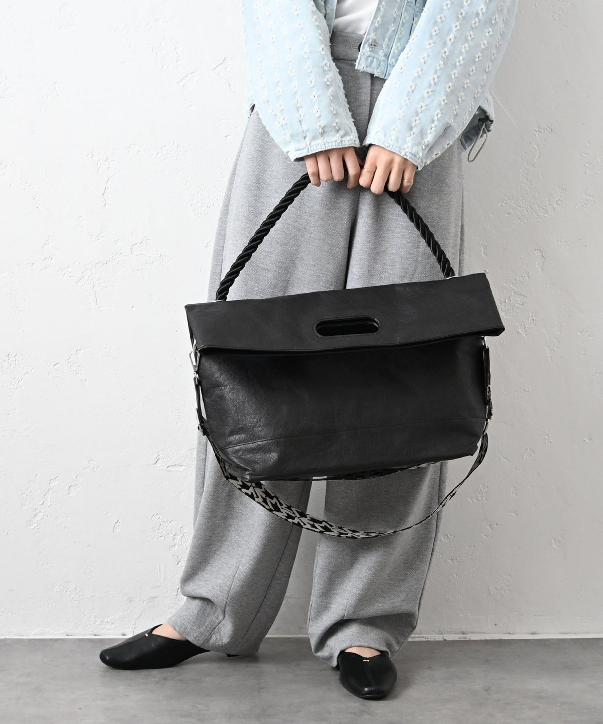 MICALLE MICALLE｜3wayトートバッグ [[MMK123GDA]][C]