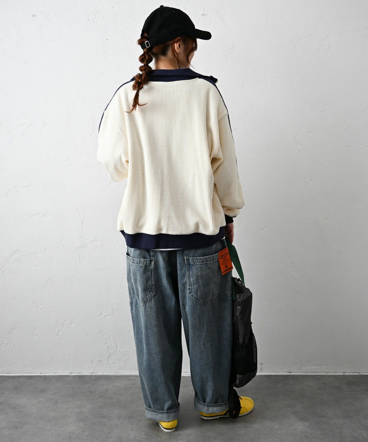 IN THE MARKET｜ワッフル素材ジップアップジャケット [[C-2503]][C]