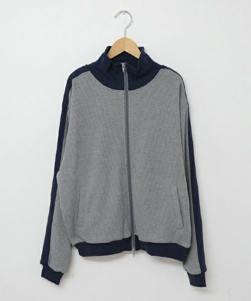IN THE MARKET｜ワッフル素材ジップアップジャケット [[C-2503]][C]