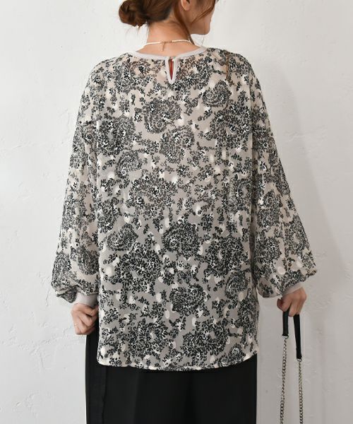  TRANOI.｜ジャガードプルオーバー [[242J203]][C]