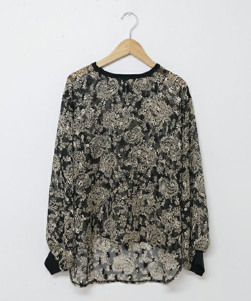  TRANOI.｜ジャガードプルオーバー [[242J203]][C]