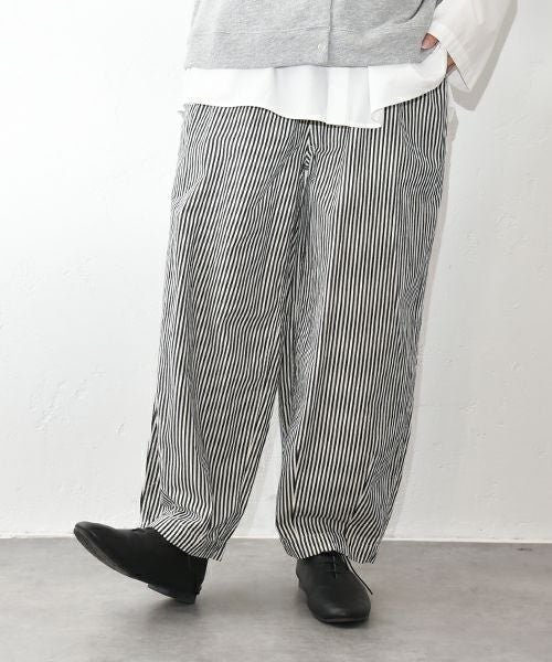 sloe｜ヒッコリーバレルパンツ [[4802073-1]][C]