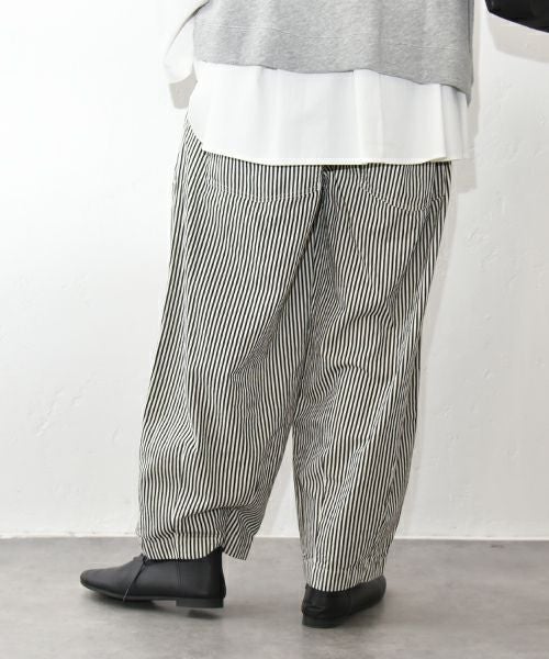 sloe｜ヒッコリーバレルパンツ [[4802073-1]][C]
