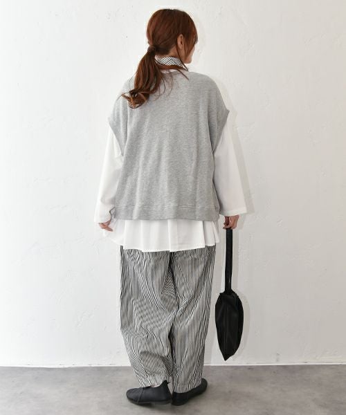 sloe｜ヒッコリーバレルパンツ [[4802073-1]][C]