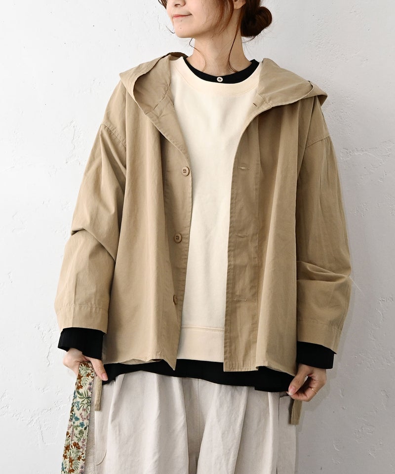 hagumu｜フード付きブルゾン [[hag-181]][C]