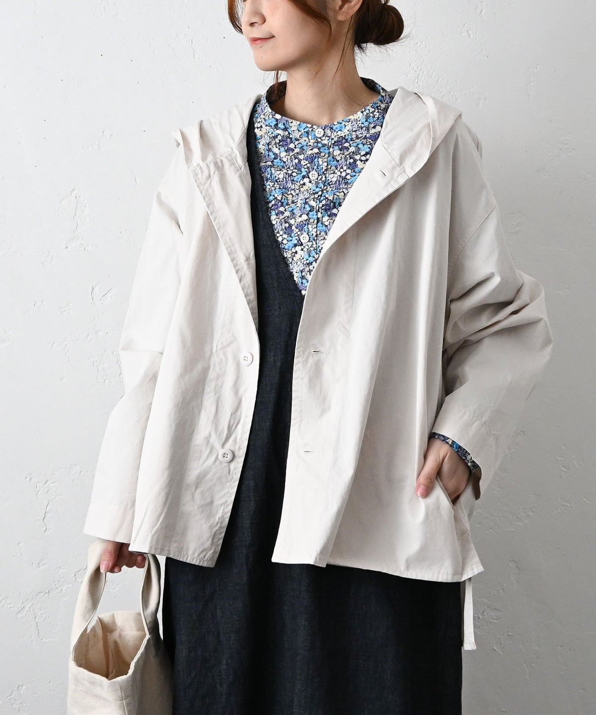 hagumu｜フード付きブルゾン [[hag-181]][C]