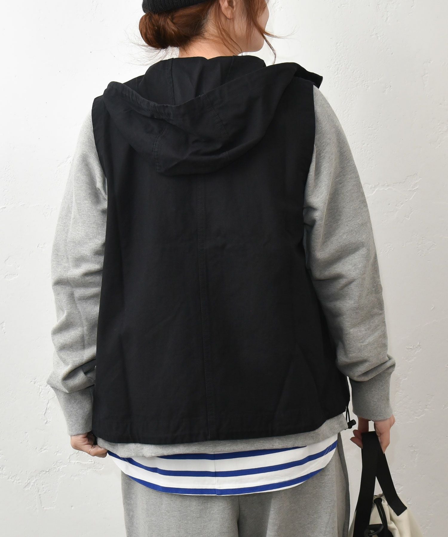 Our.｜フーディージップアップベスト [[131372H]][C] | ma28 ONLINE STORE