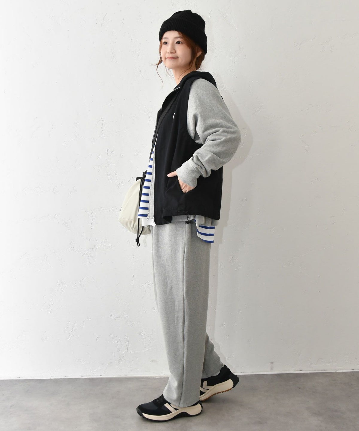 Our.｜フーディージップアップベスト [[131372H]][C]