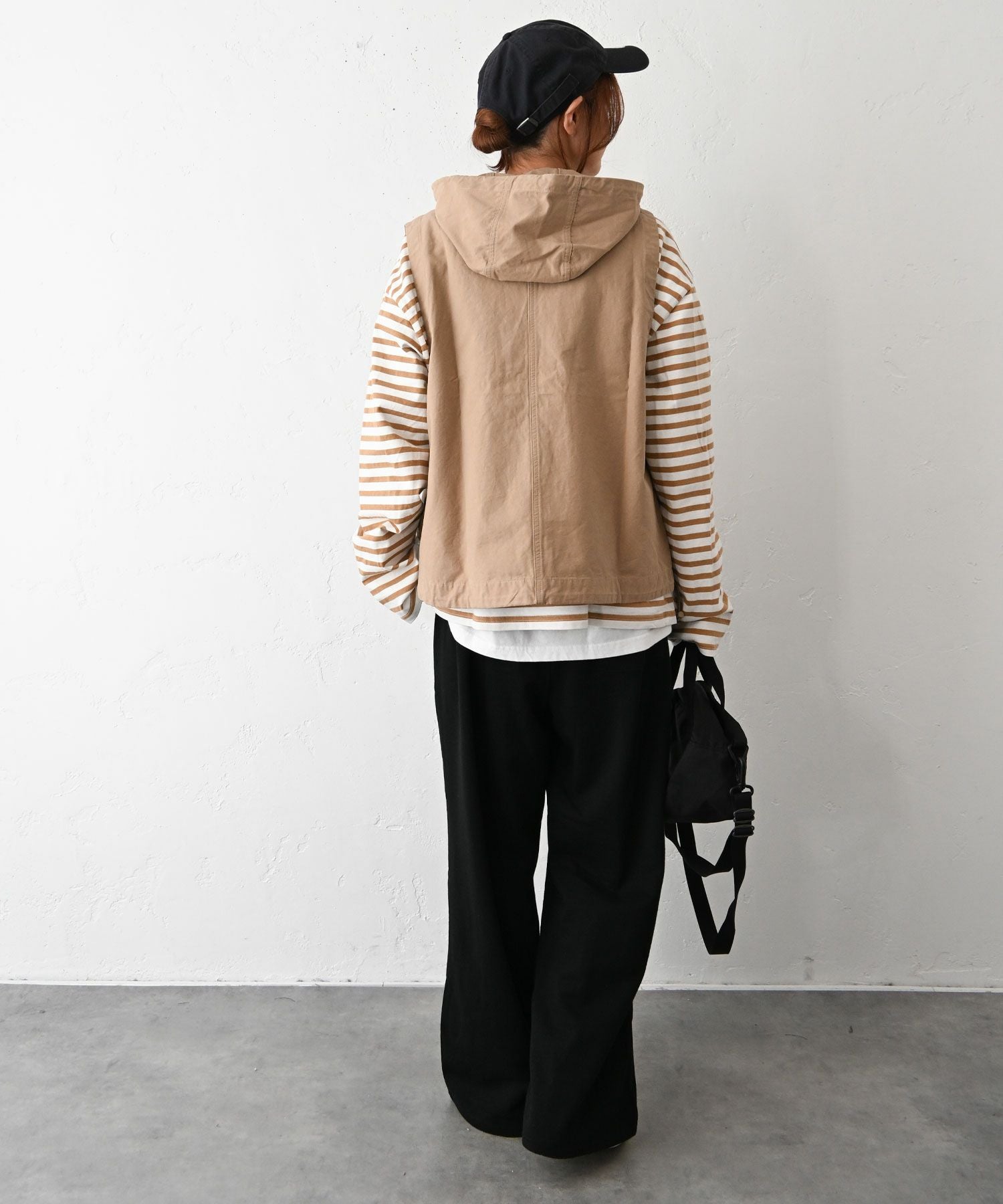 Our.｜フーディージップアップベスト [[131372H]][C] | ma28 ONLINE STORE