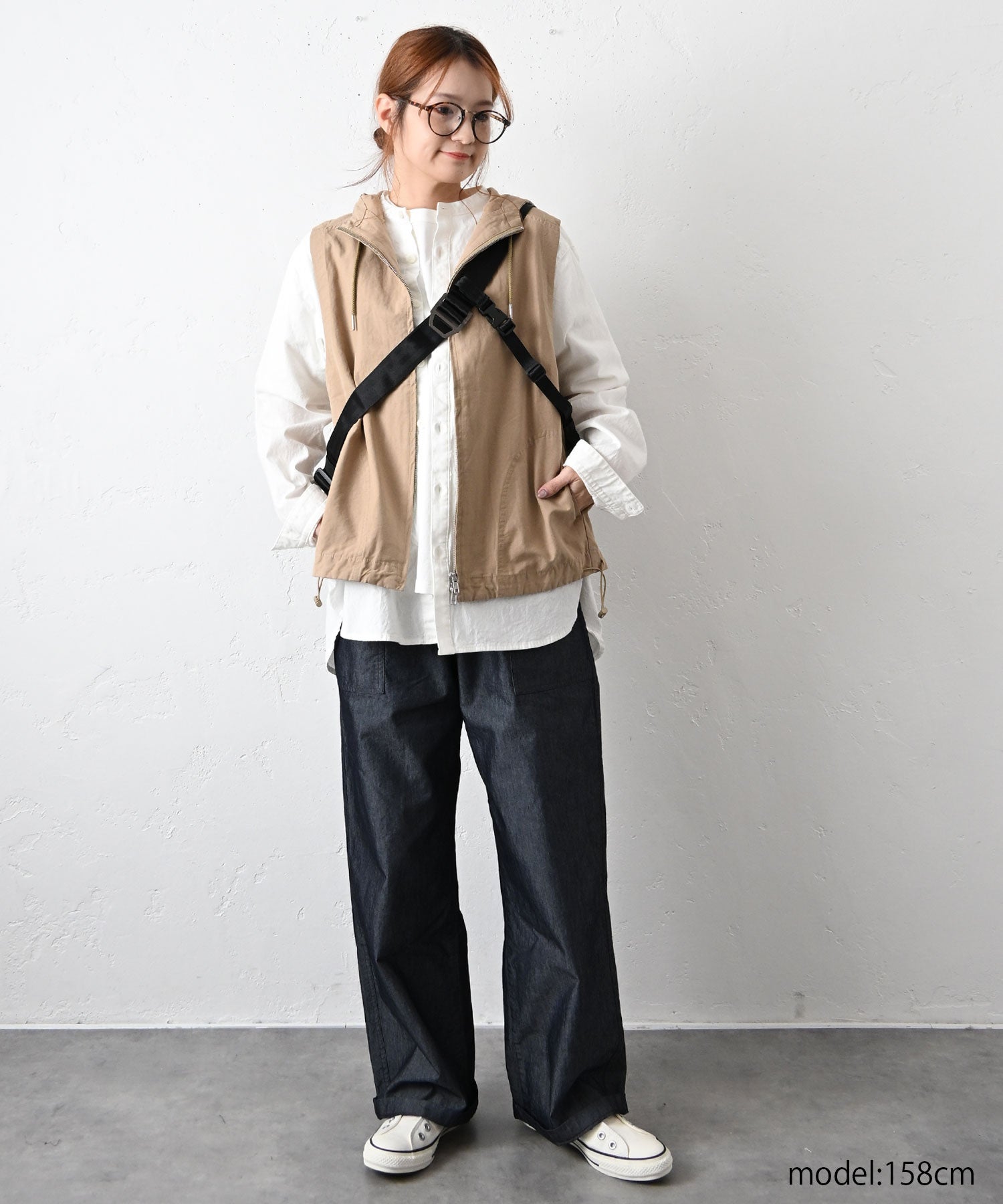 Our.｜フーディージップアップベスト [[131372H]][C] | ma28 ONLINE STORE