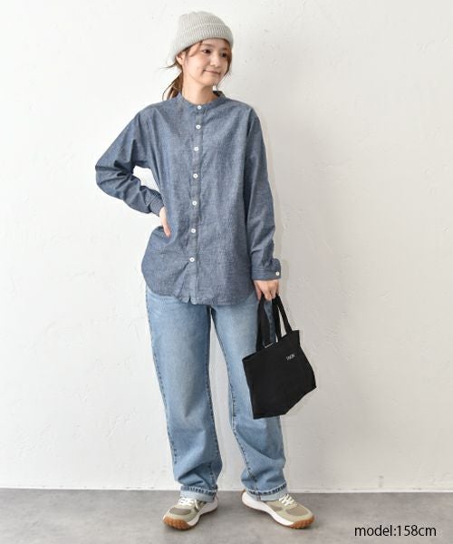 her.｜シャンブレーシャツ [[CE3SH260202]][C]