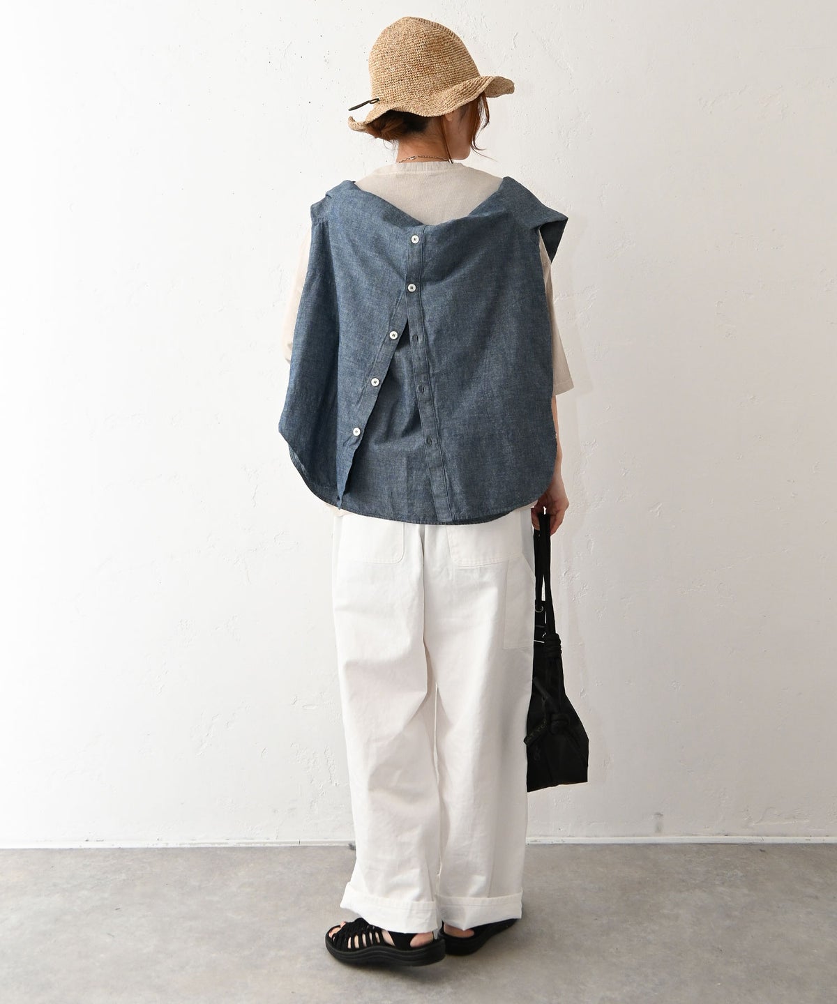 her.｜シャンブレーシャツ [[CE3SH260202]][C]