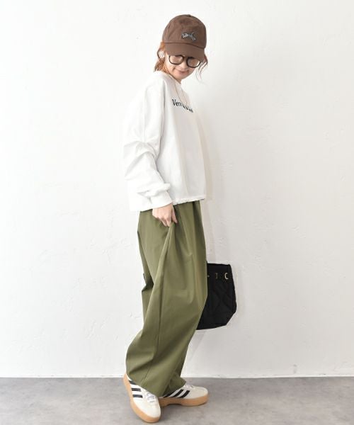 HUMS｜裾ドロストロゴプルオーバー [[CJM-0009]][C]