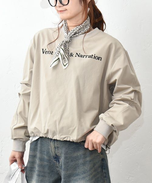 HUMS｜裾ドロストロゴプルオーバー [[CJM-0009]][C]