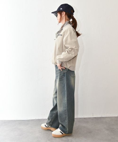 HUMS｜裾ドロストロゴプルオーバー [[CJM-0009]][C]