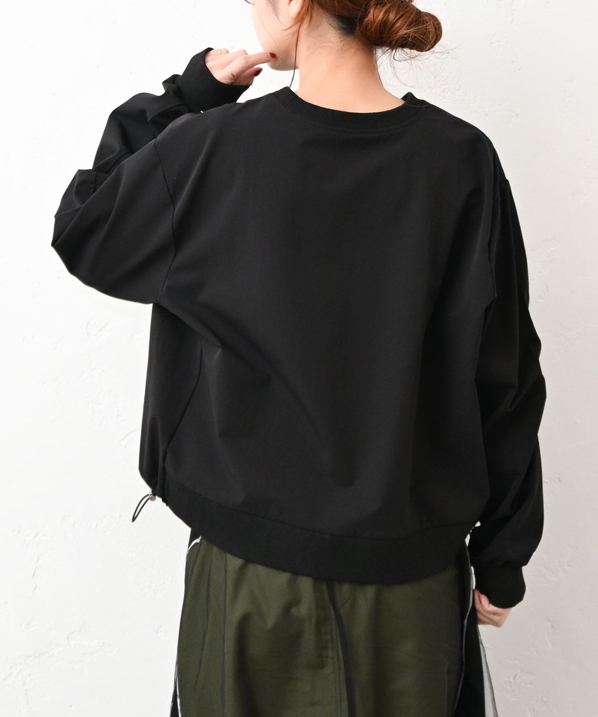 HUMS｜裾ドロストロゴプルオーバー [[CJM-0009]][C]