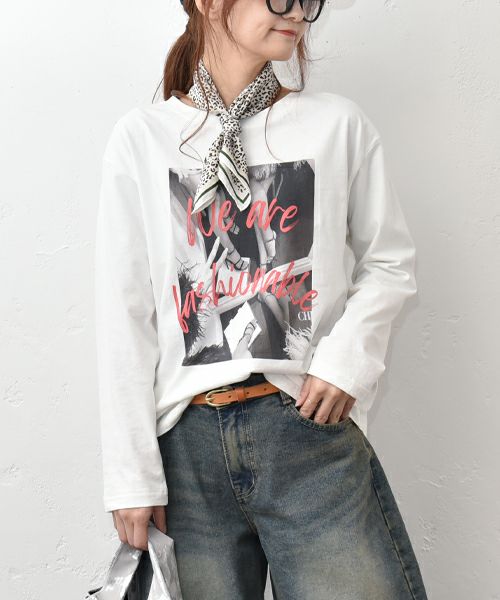 HUMS｜プリントロンTee [[C-5130]][C]