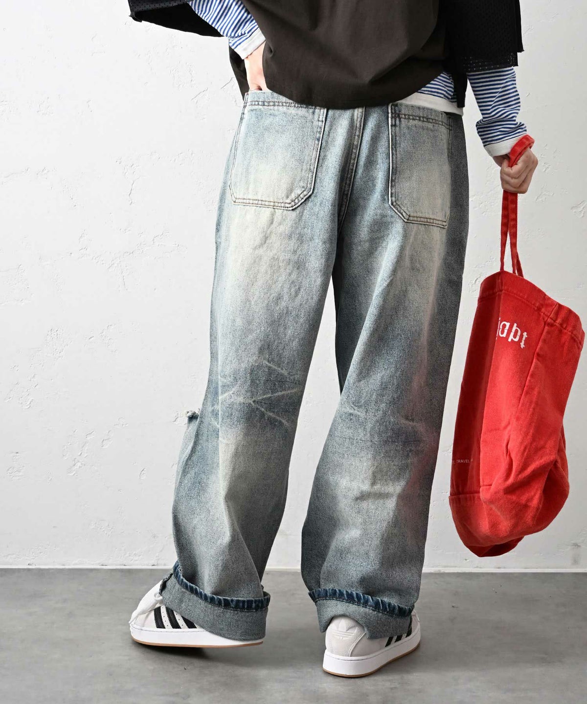 IN THE MARKET｜ダメージジーンズ [[C-2552]][C]