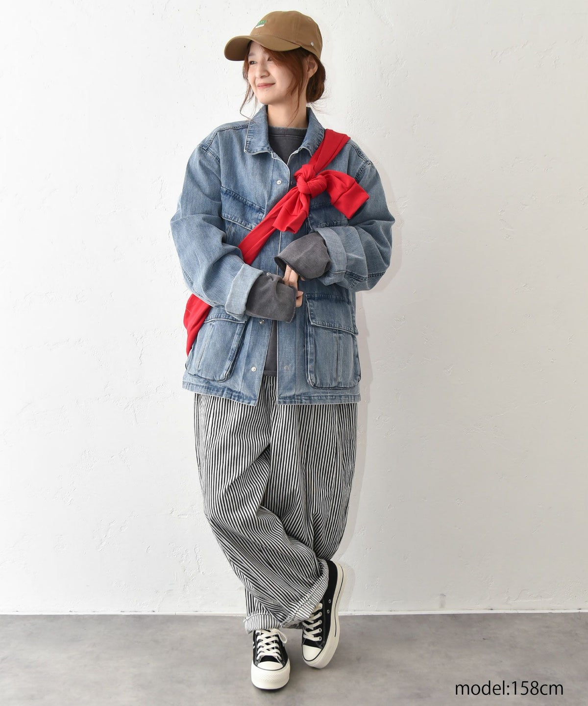 IN THE MARKET｜ピグメントカレッジロゴミニ裏毛ロンT [[C-2512]][C]