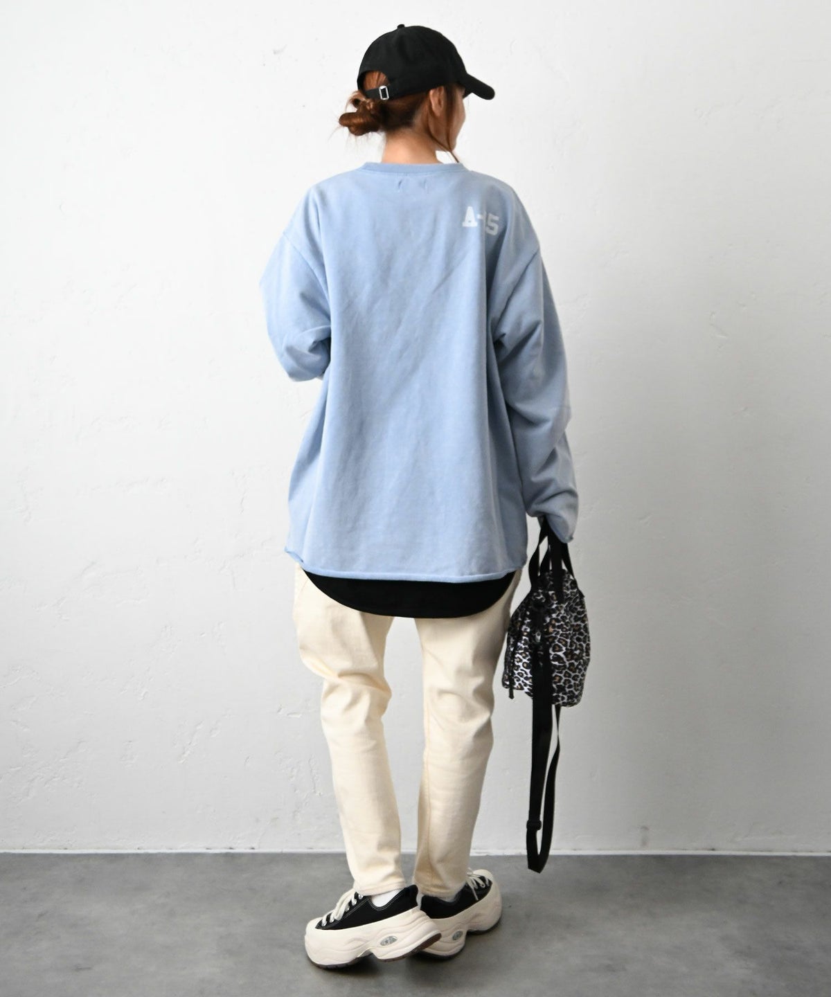 IN THE MARKET｜ピグメントカレッジロゴミニ裏毛ロンT [[C-2512]][C]