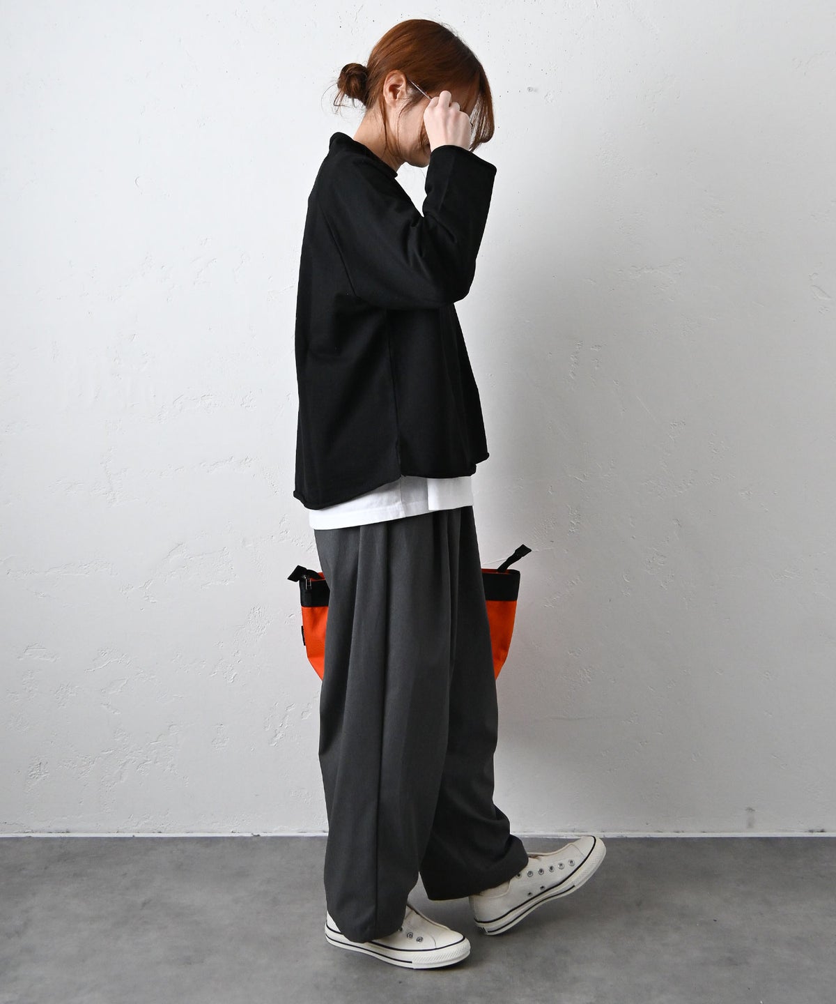 her.｜ラグランオーバーロックヘムプルオーバー [[MA-35210-1]][C]