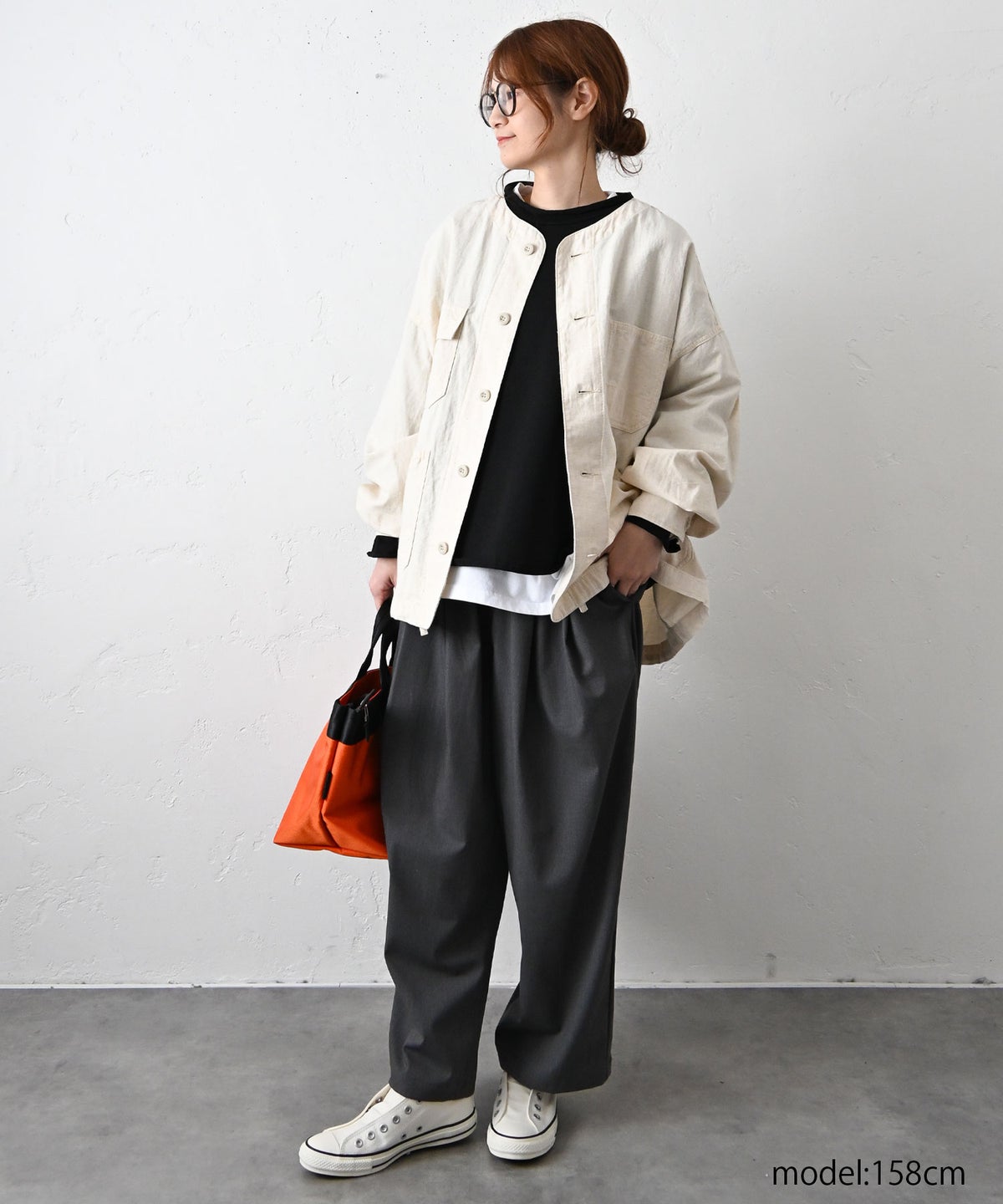 her.｜ラグランオーバーロックヘムプルオーバー [[MA-35210-1]][C]