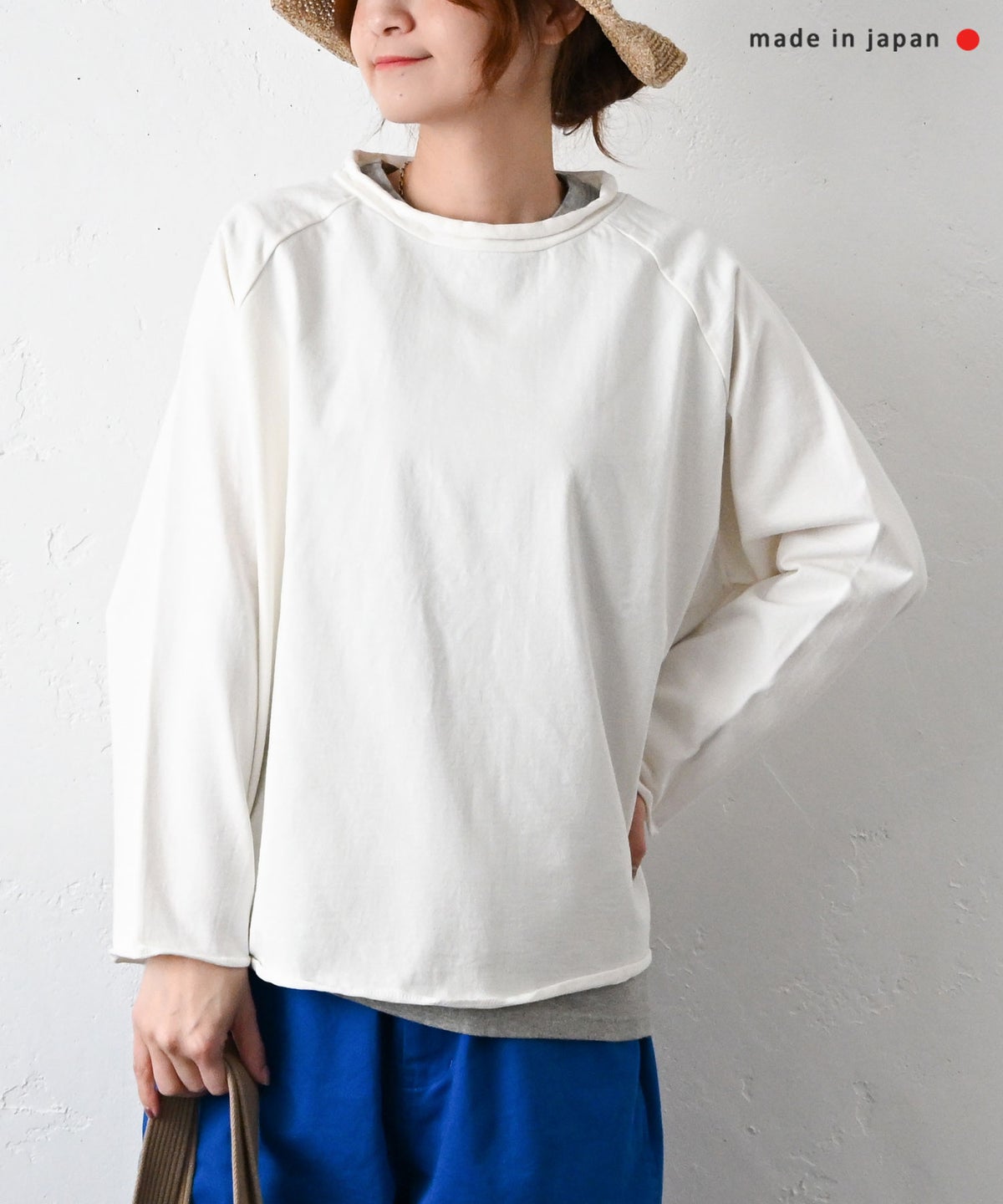 her.｜ラグランオーバーロックヘムプルオーバー [[MA-35210-1]][C]