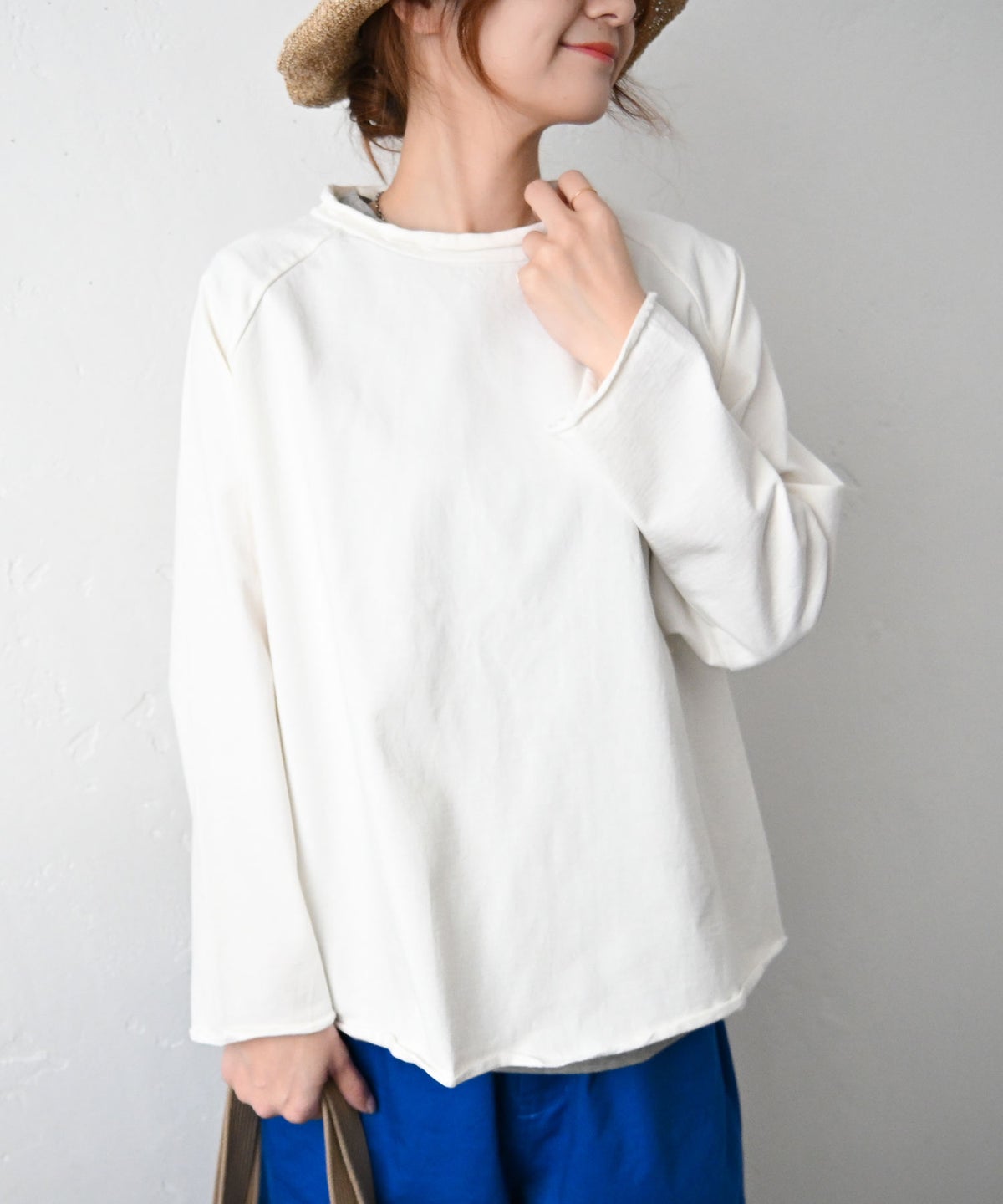 her.｜ラグランオーバーロックヘムプルオーバー [[MA-35210-1]][C]