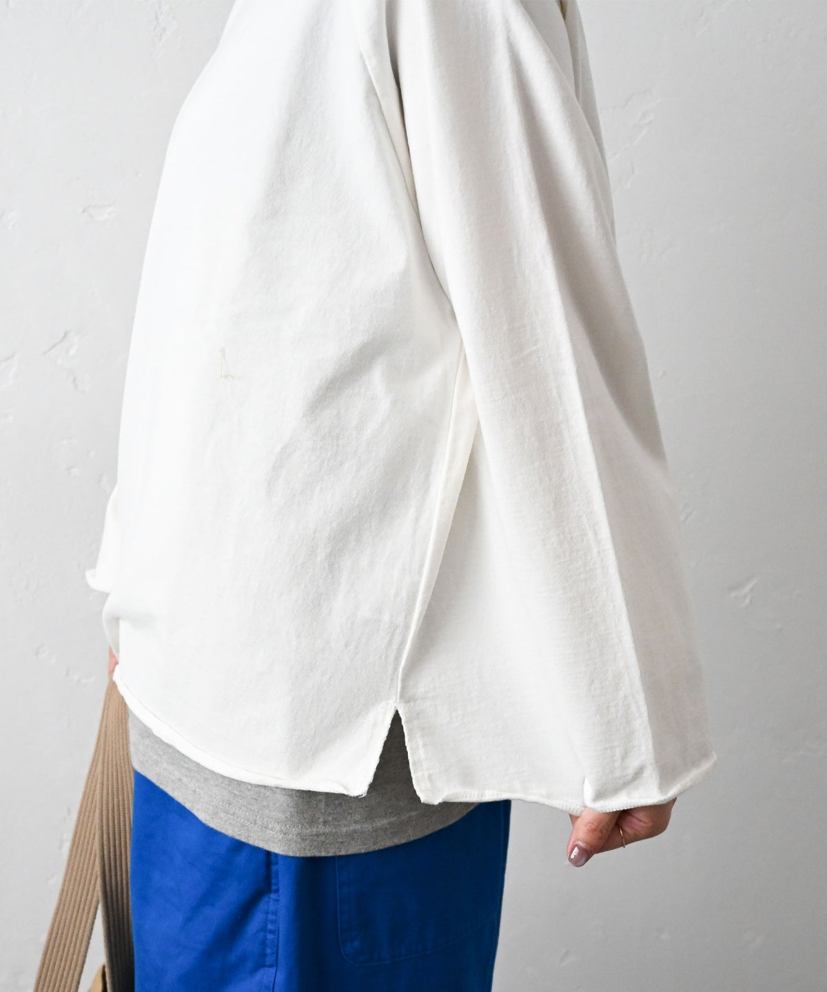 her.｜ラグランオーバーロックヘムプルオーバー [[MA-35210-1]][C]