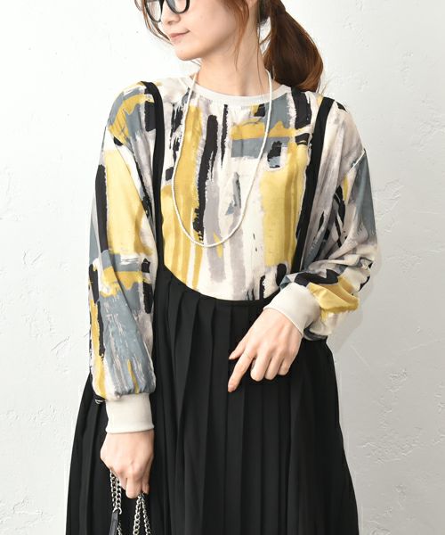 HUMS｜リブ切り替えプルオーバー [[C-5135]][C]