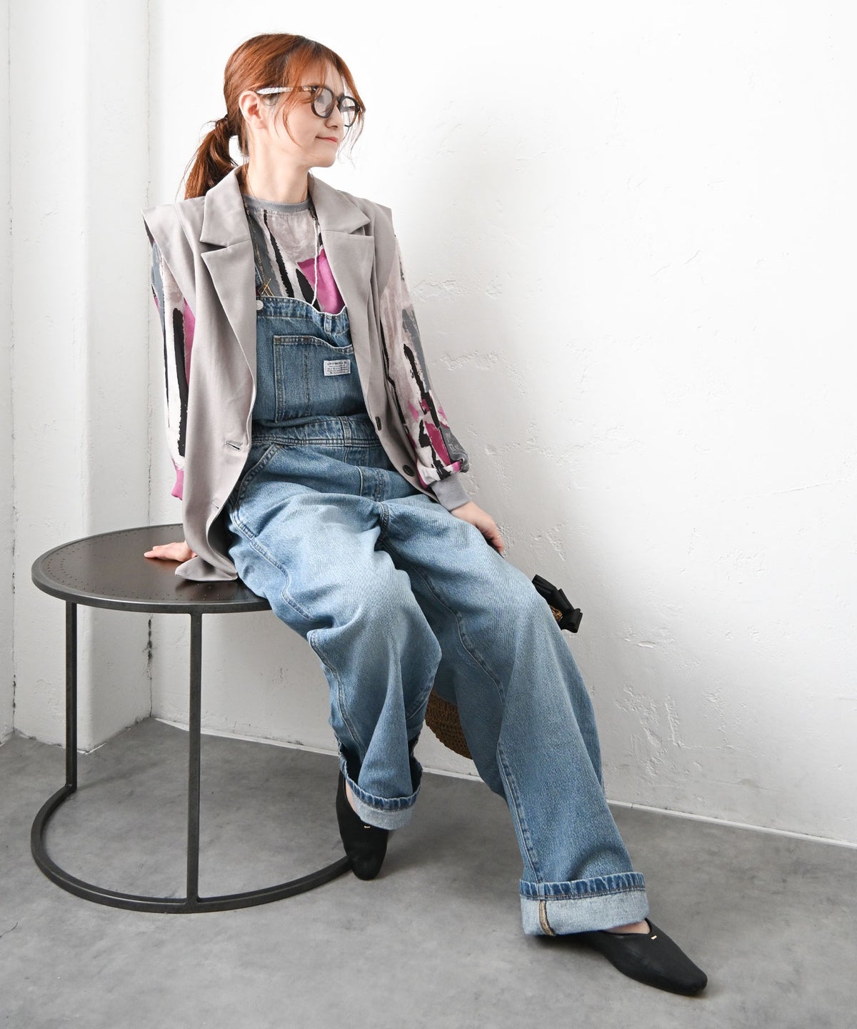 HUMS｜リブ切り替えプルオーバー [[C-5135]][C]